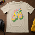 Flaming Bike Tee - Chainline Collective