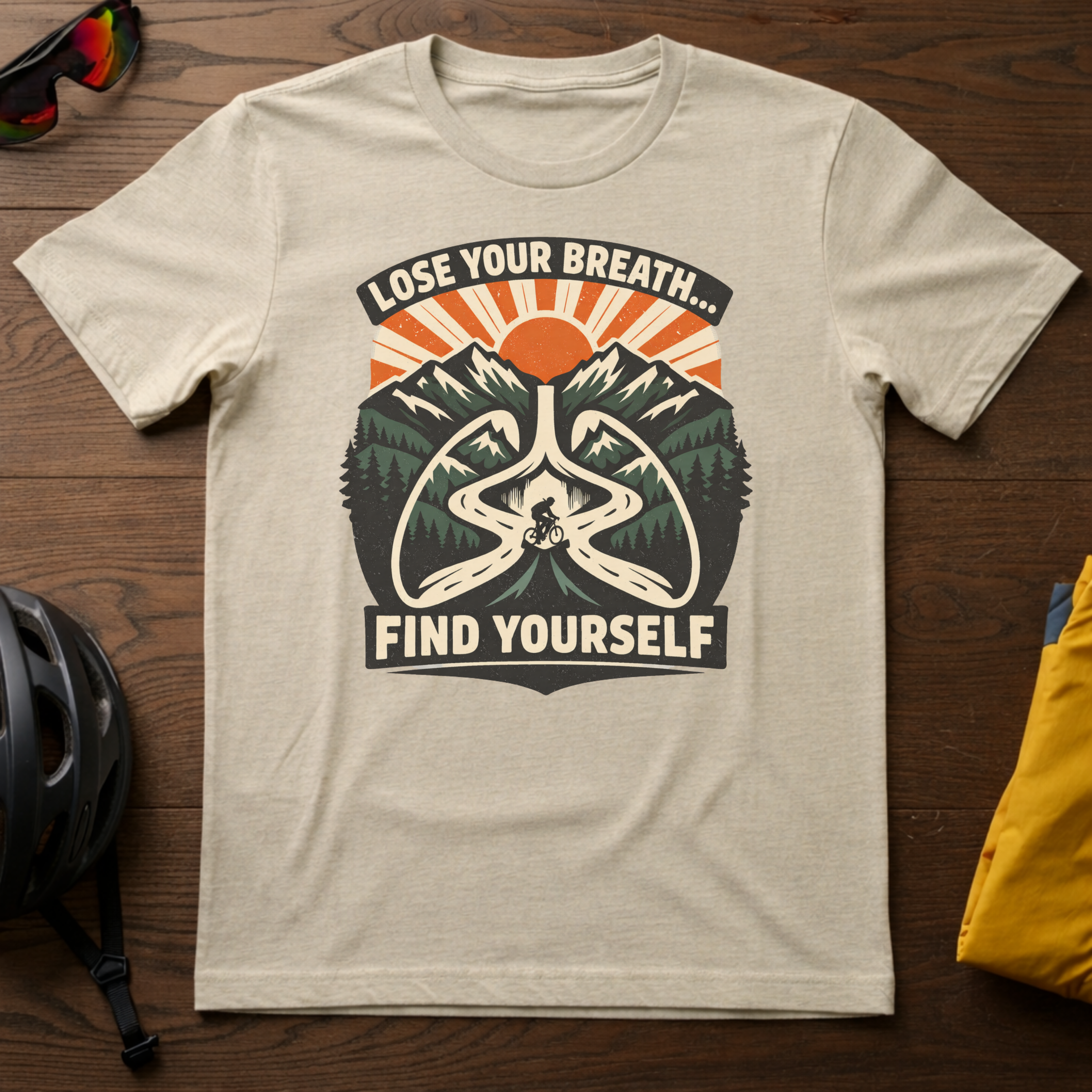Lose Your Breath... Find Yourself Tee - Chainline Collective