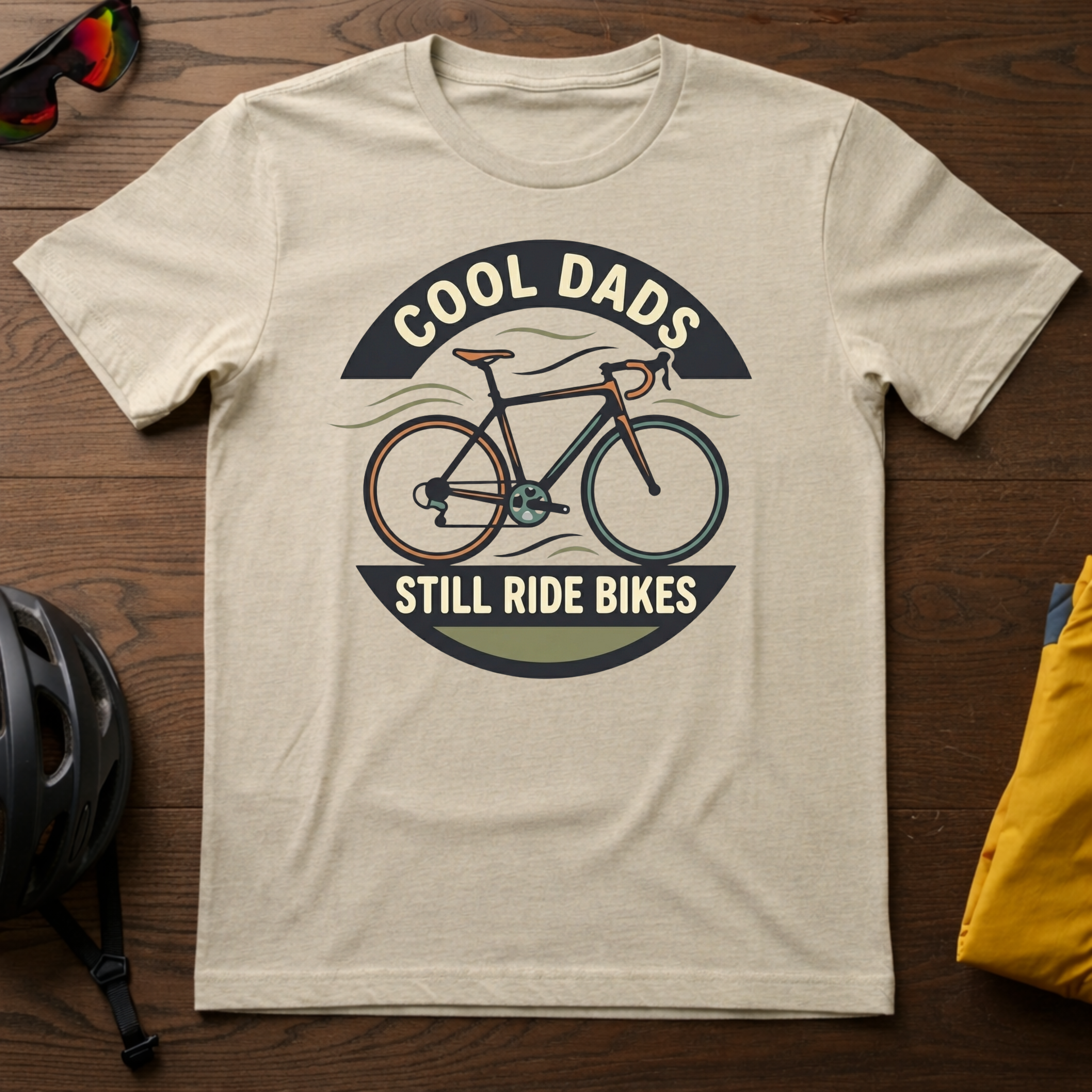 Cool Dads Still Ride Bikes Tee - Chainline Collective