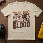Trail Mix: 80% Dirt, 20% Blood Tee - Chainline Collective