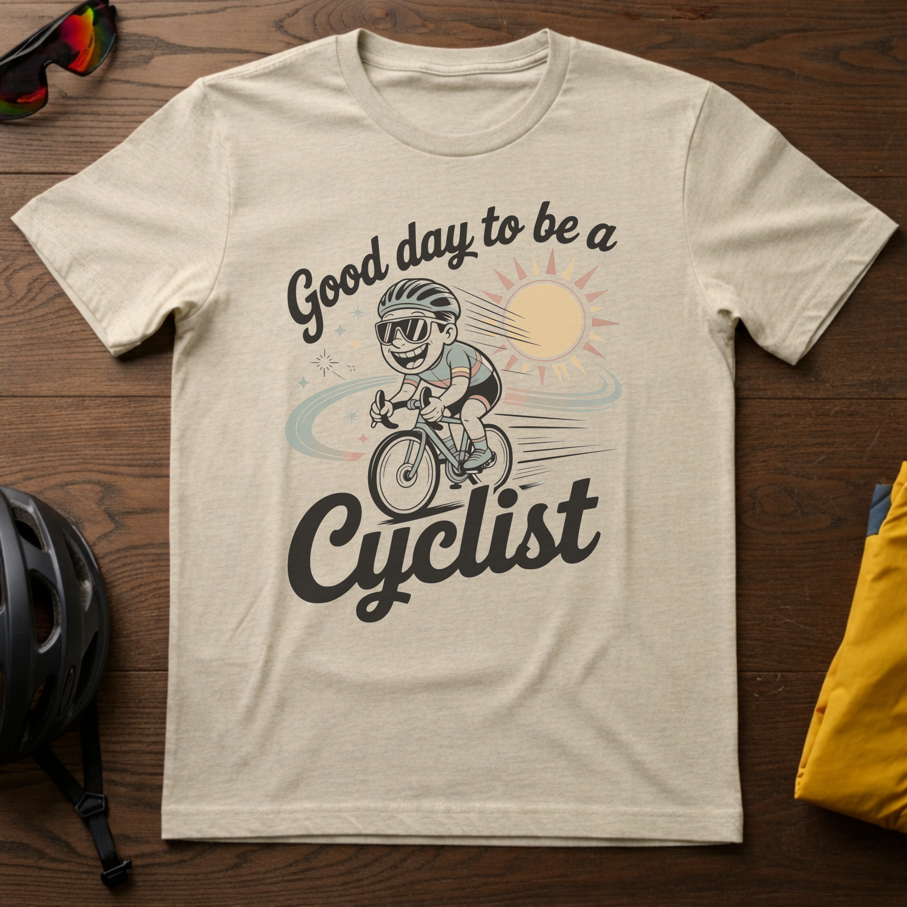 Good Day to Be a Cyclist Tee - Chainline Collective
