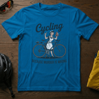 "Cycling--Because Murder is Wrong" Tee - Chainline Collective