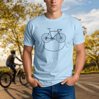 Smiley Bike T-Shirt - Chainline Collective