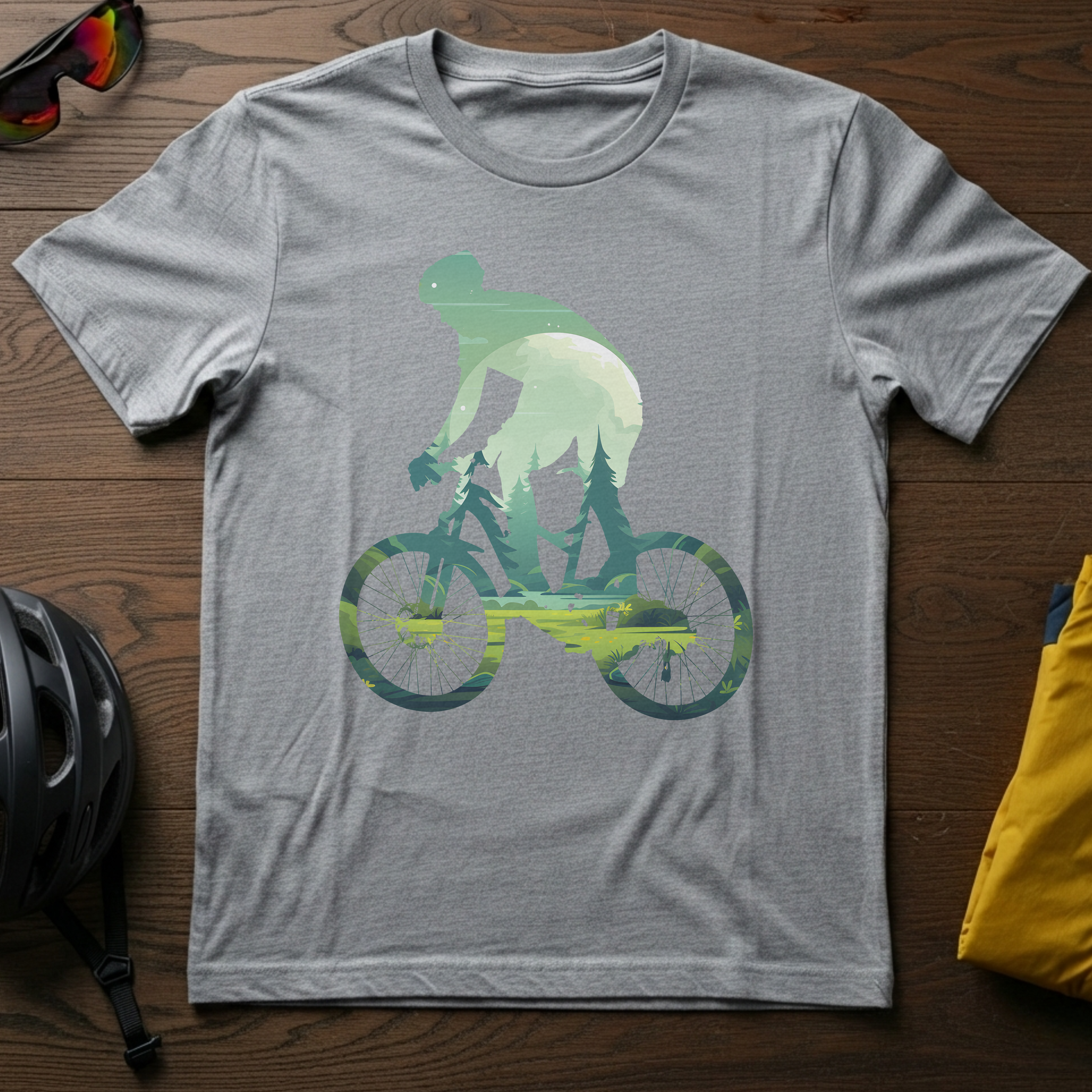 Forest Bike Silhouette - Chainline Collective