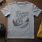 Cycling Kitten - "Adventure Awaits" - Chainline Collective