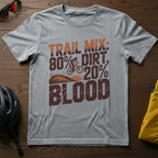 Trail Mix: 80% Dirt, 20% Blood Tee - Chainline Collective