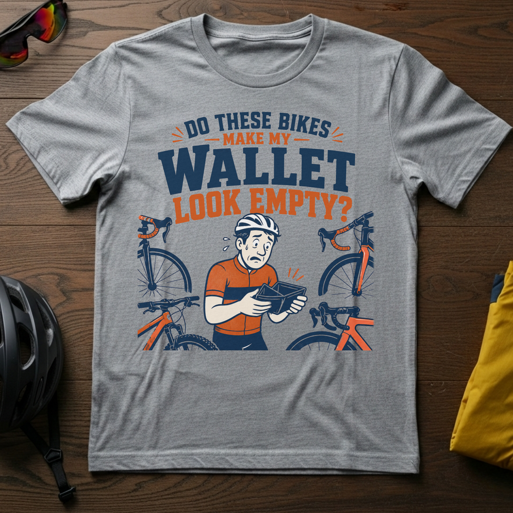 "Do These Bikes Make My Wallet Look Empty" Tee