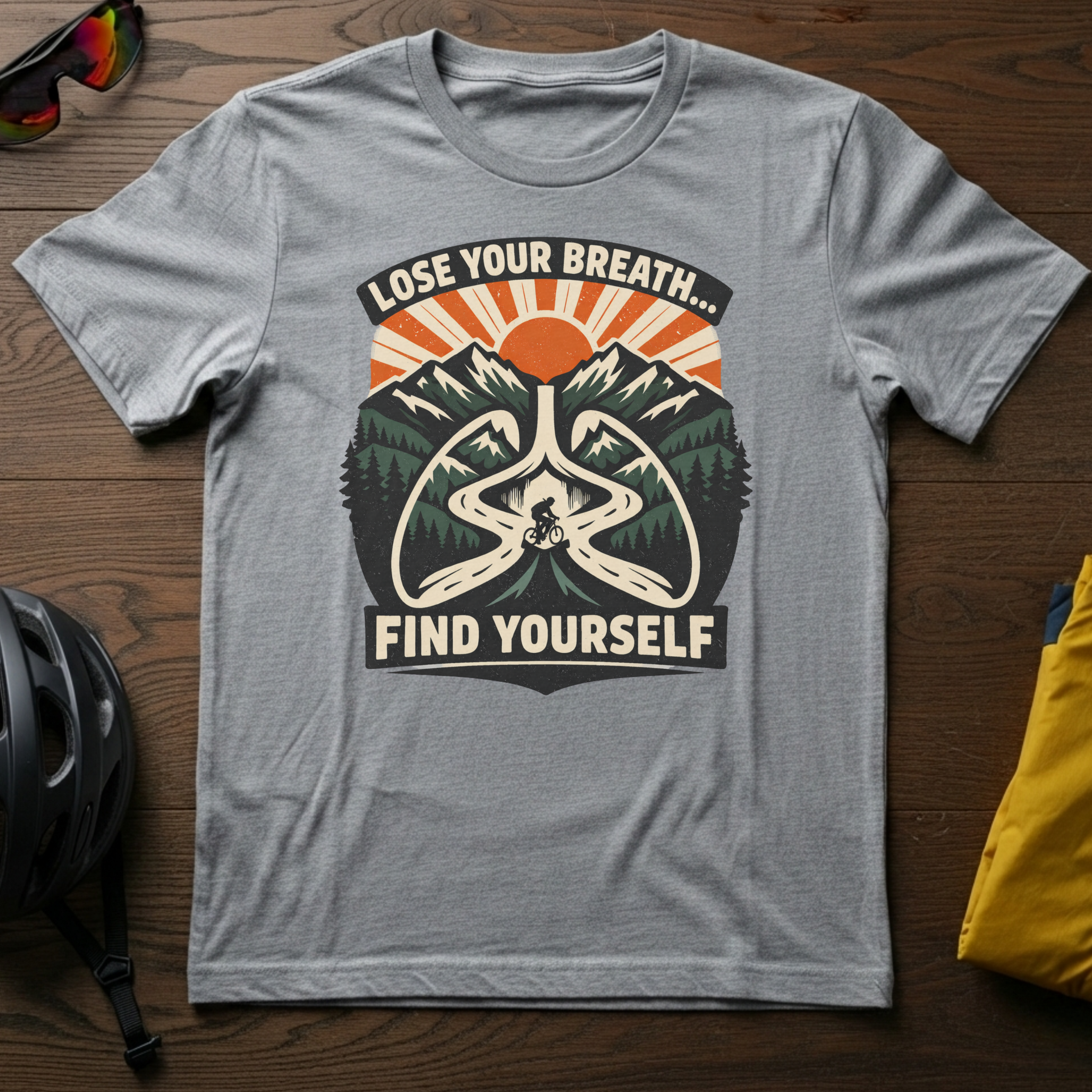 Lose Your Breath... Find Yourself Tee - Chainline Collective