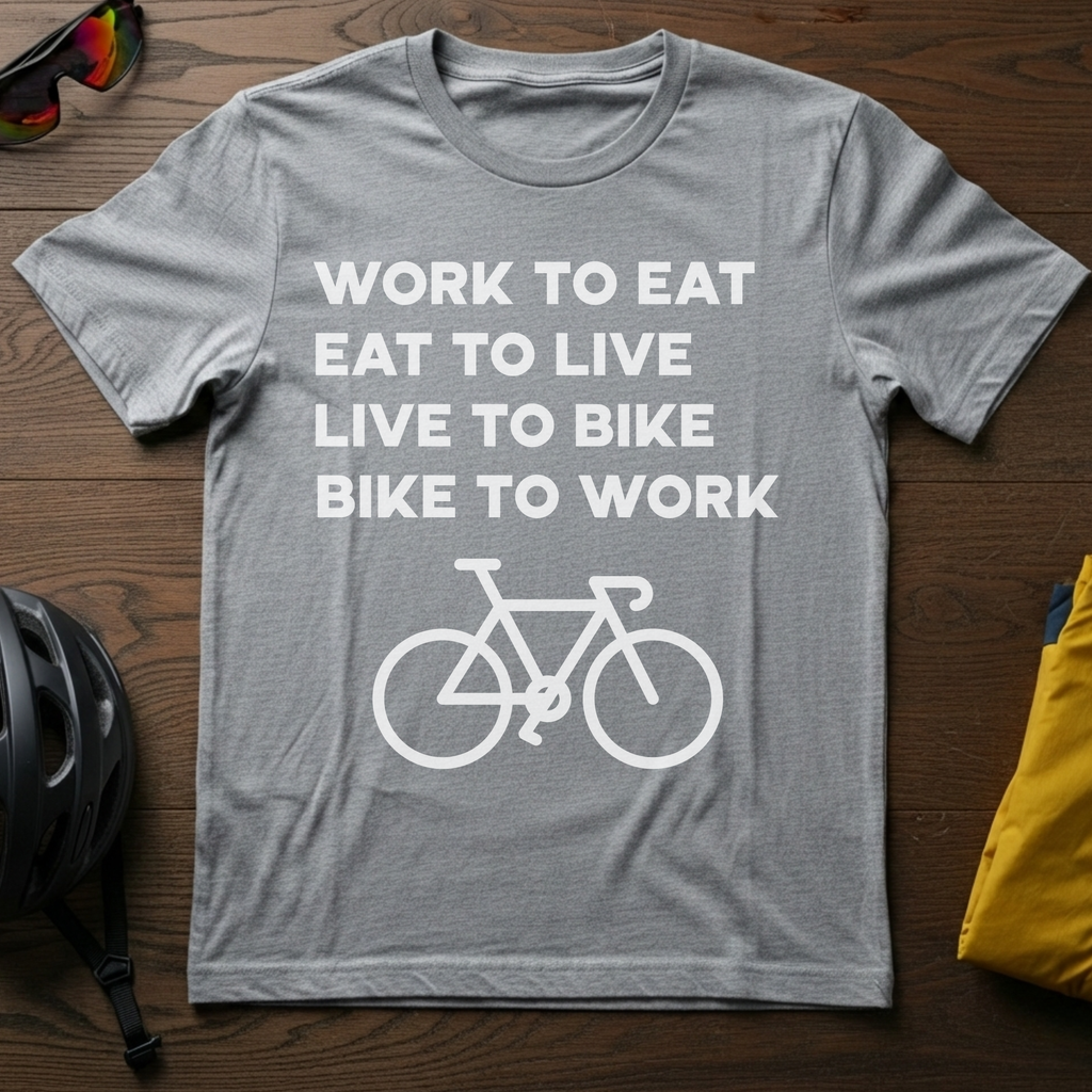 Work to Eat - Eat to Live - Live to Bike - Bike to Work - Chainline Collective