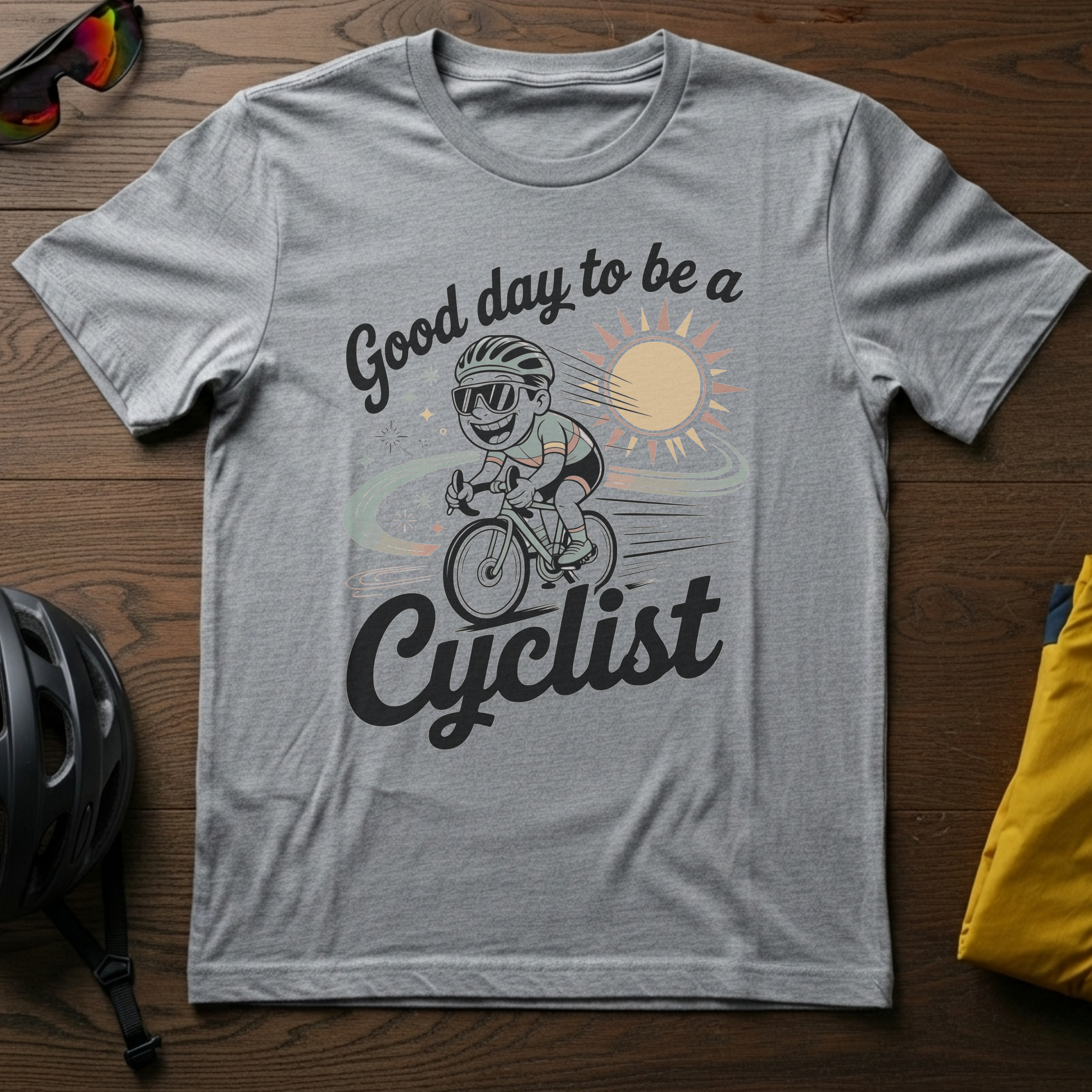 Good Day to Be a Cyclist Tee - Chainline Collective