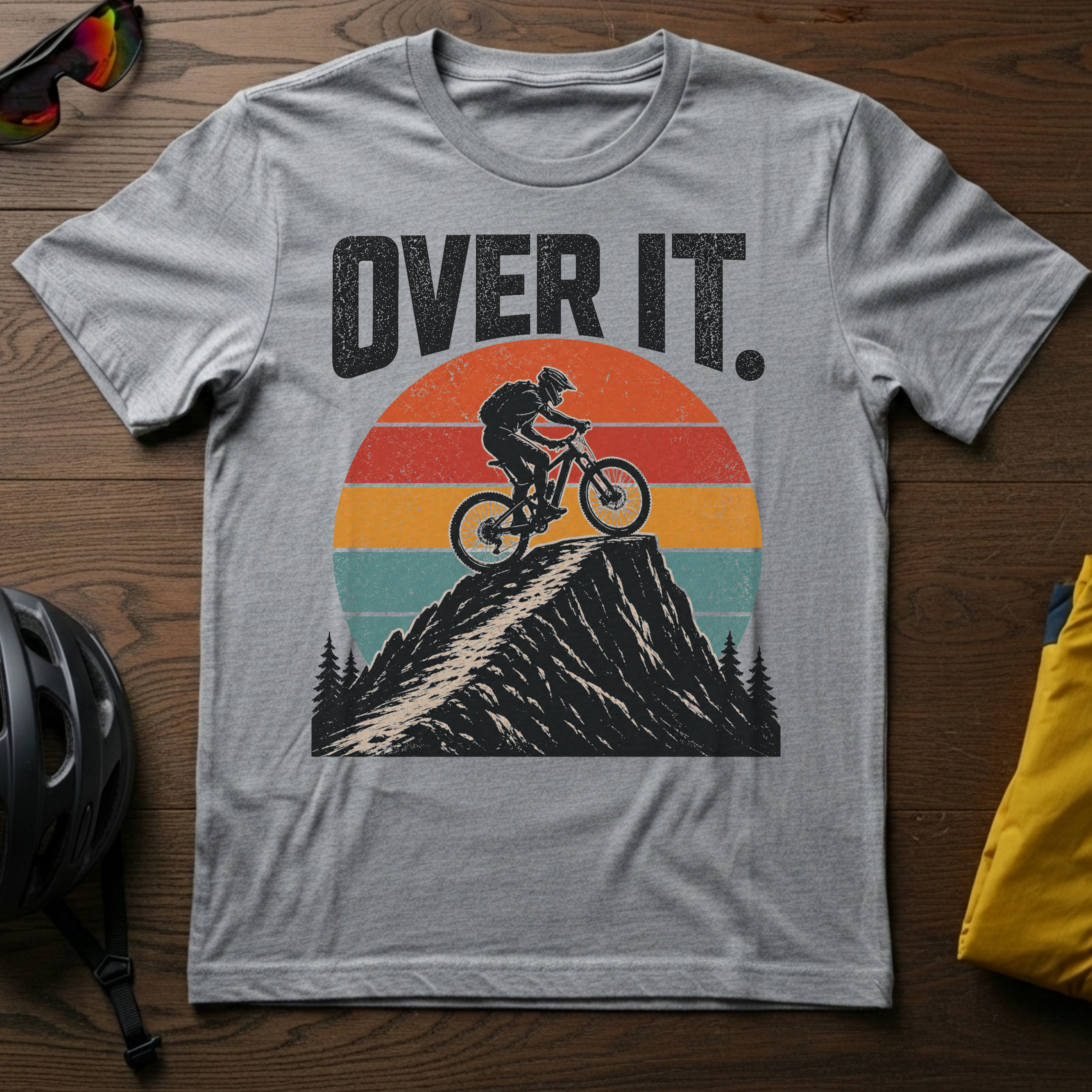 "Over It" Hill Climb Tee - Chainline Collective