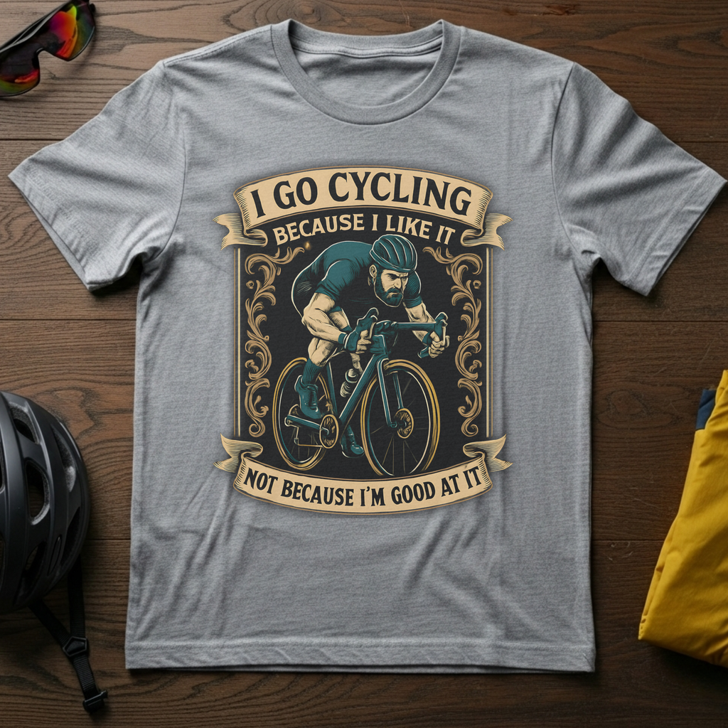 I Go Cycling Because I Like It, Not Because I'm Good At It - Chainline Collective