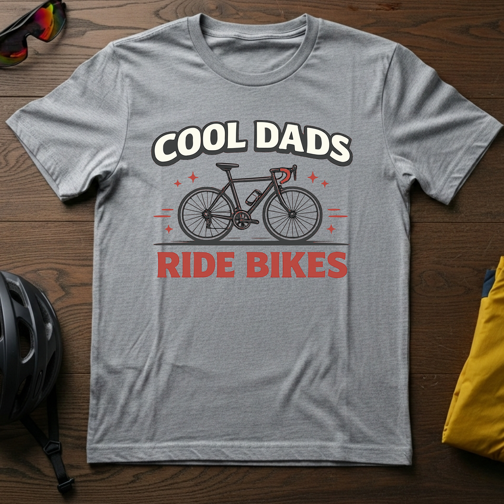 "Cool Dads Ride Bikes" Tee - Chainline Collective