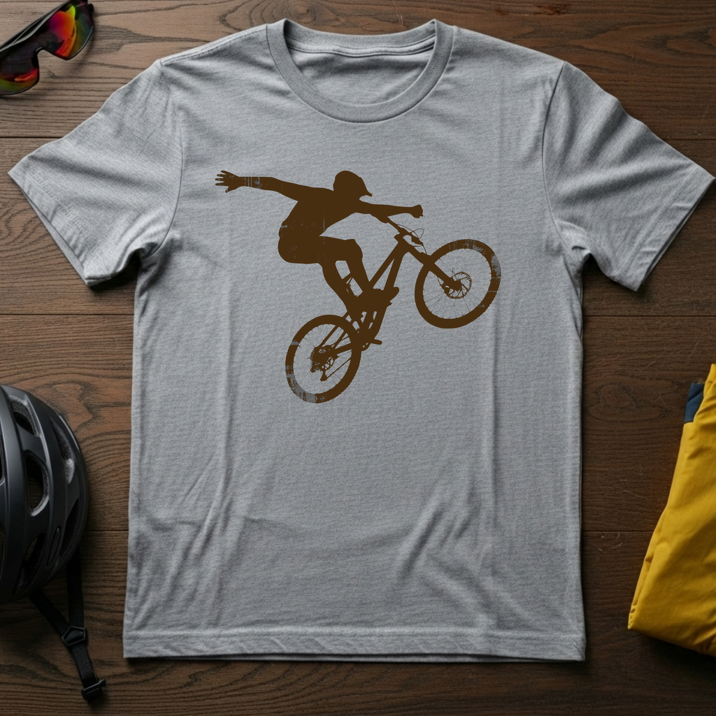 Mountain Bike Jump Silhouette Tee - Chainline Collective