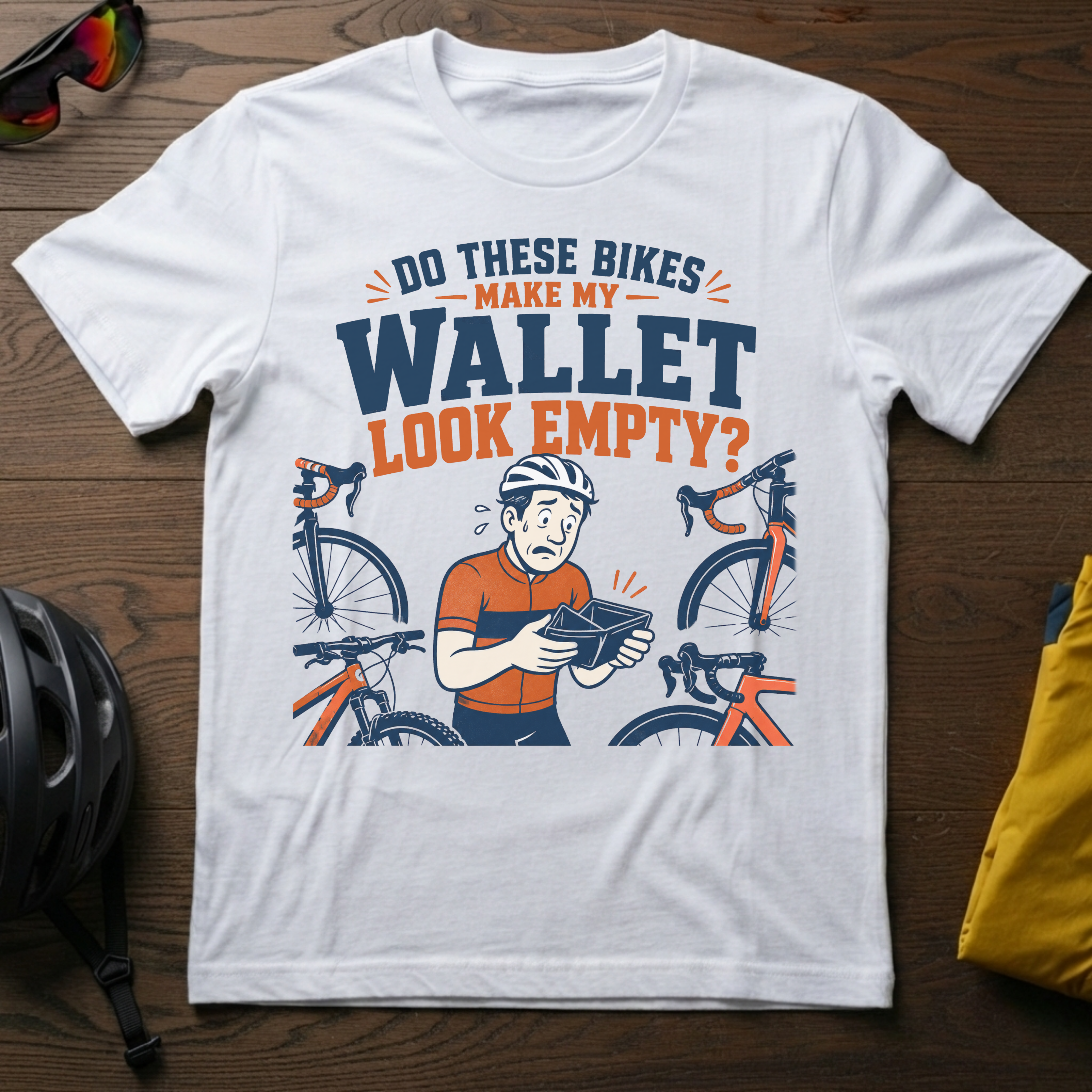 "Do These Bikes Make My Wallet Look Empty" Tee