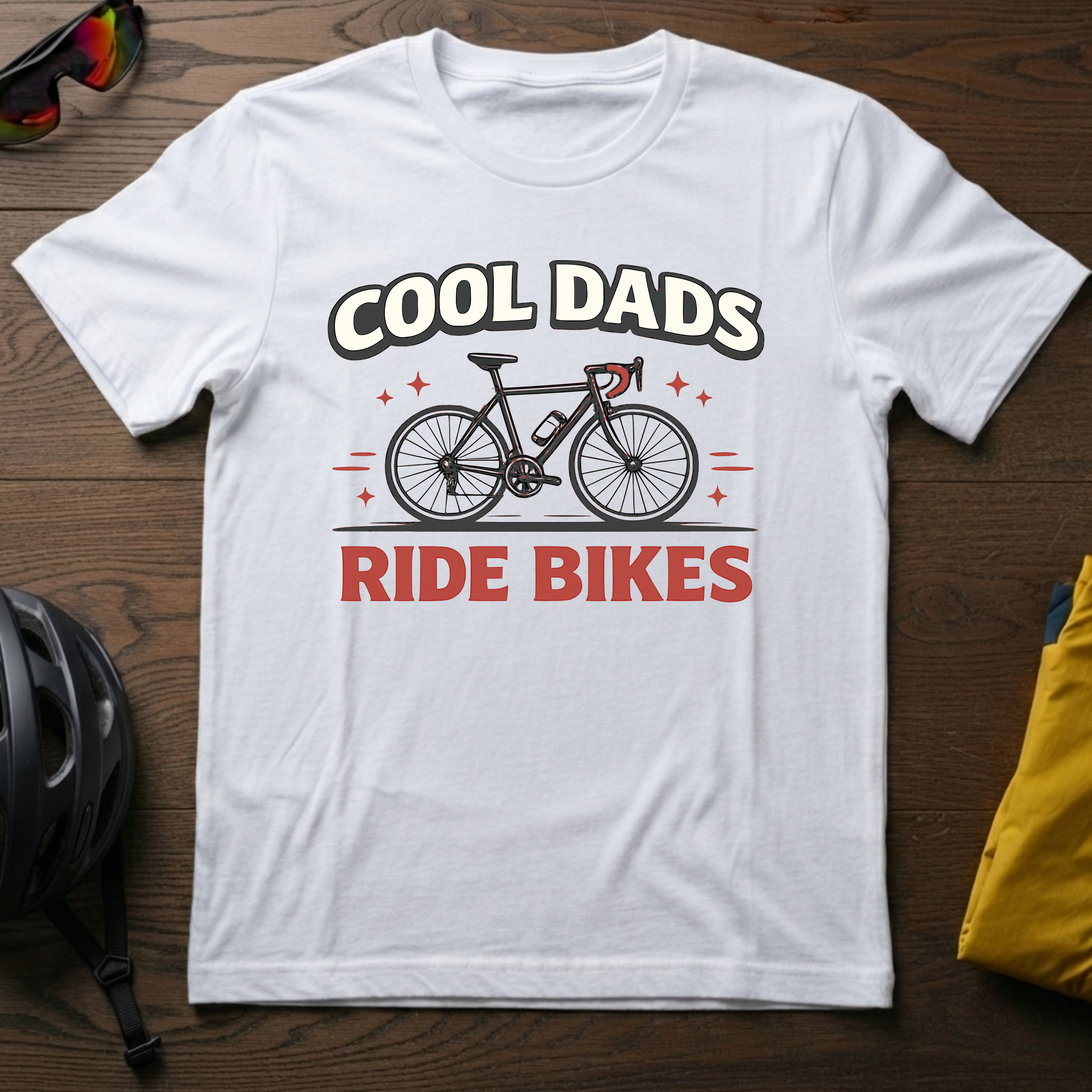 "Cool Dads Ride Bikes" Tee - Chainline Collective