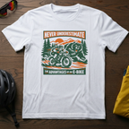 "Never Underestimate the Advantages of an E-Bike" Tee - Chainline Collective