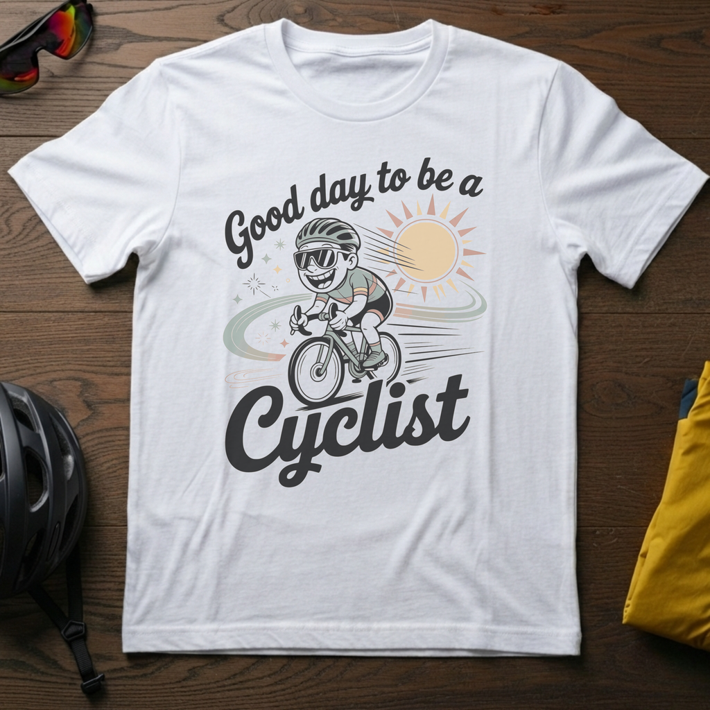 Good Day to Be a Cyclist Tee - Chainline Collective