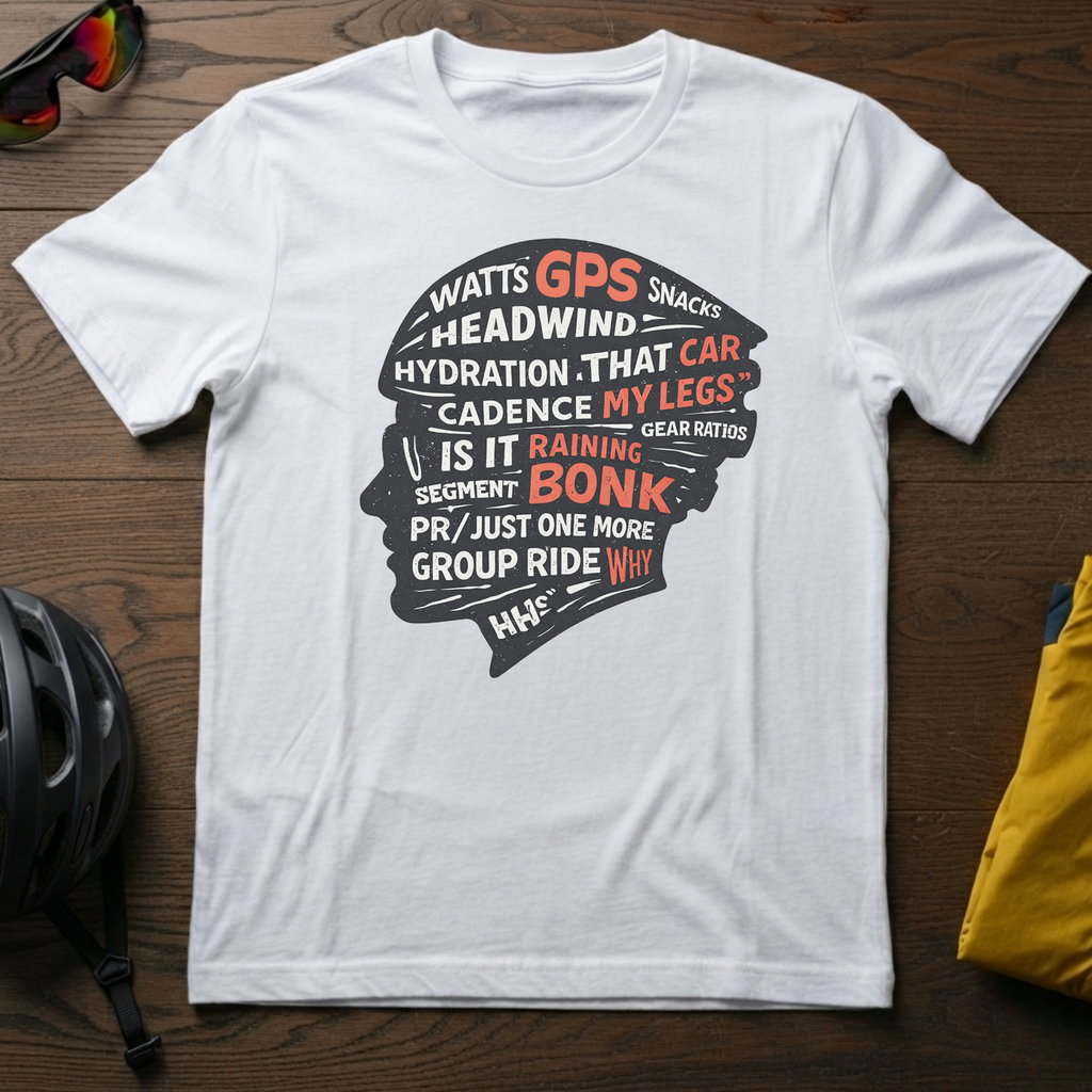 The Mind of a Cyclist Typography Tee - Chainline Collective