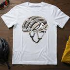 Bike Helmet Typography Tee - Chainline Collective