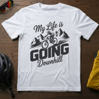 My Life is Going Downhill Tee - Chainline Collective