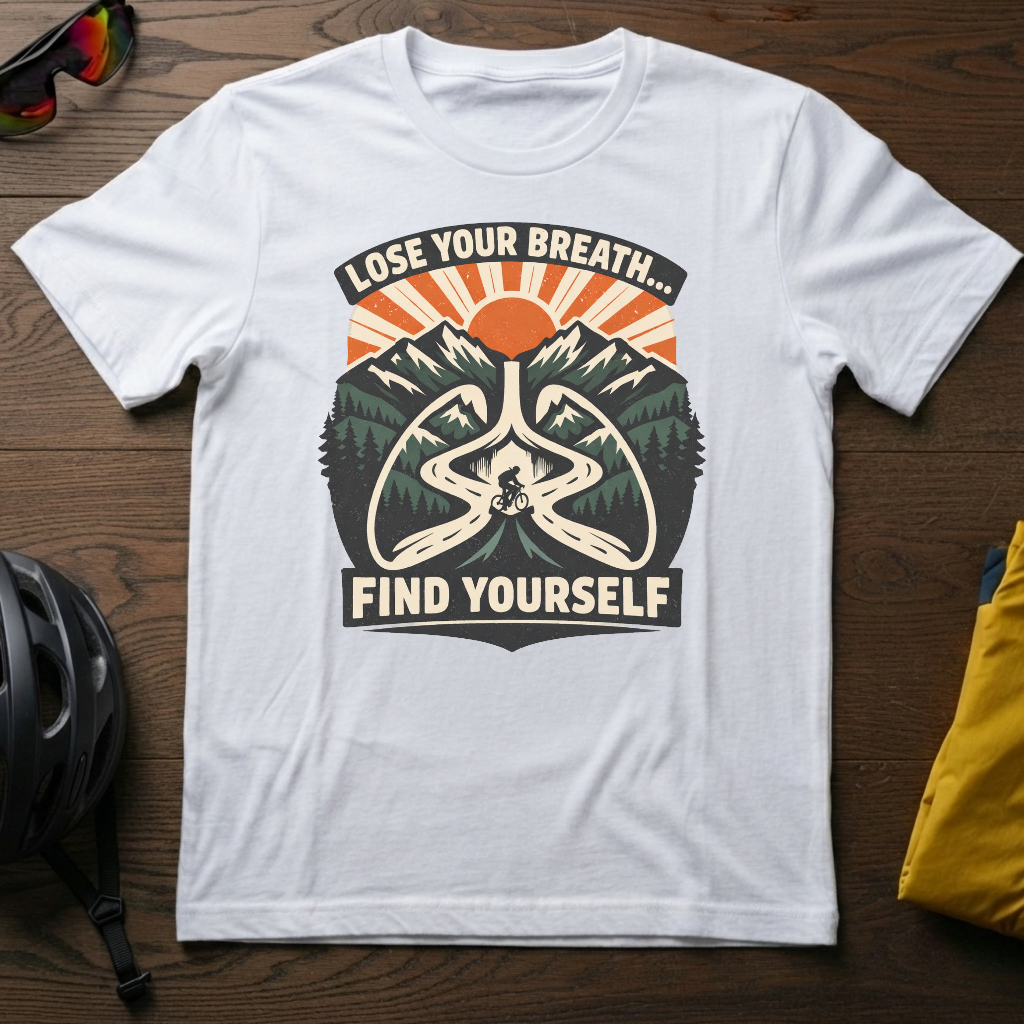 Lose Your Breath... Find Yourself Tee - Chainline Collective