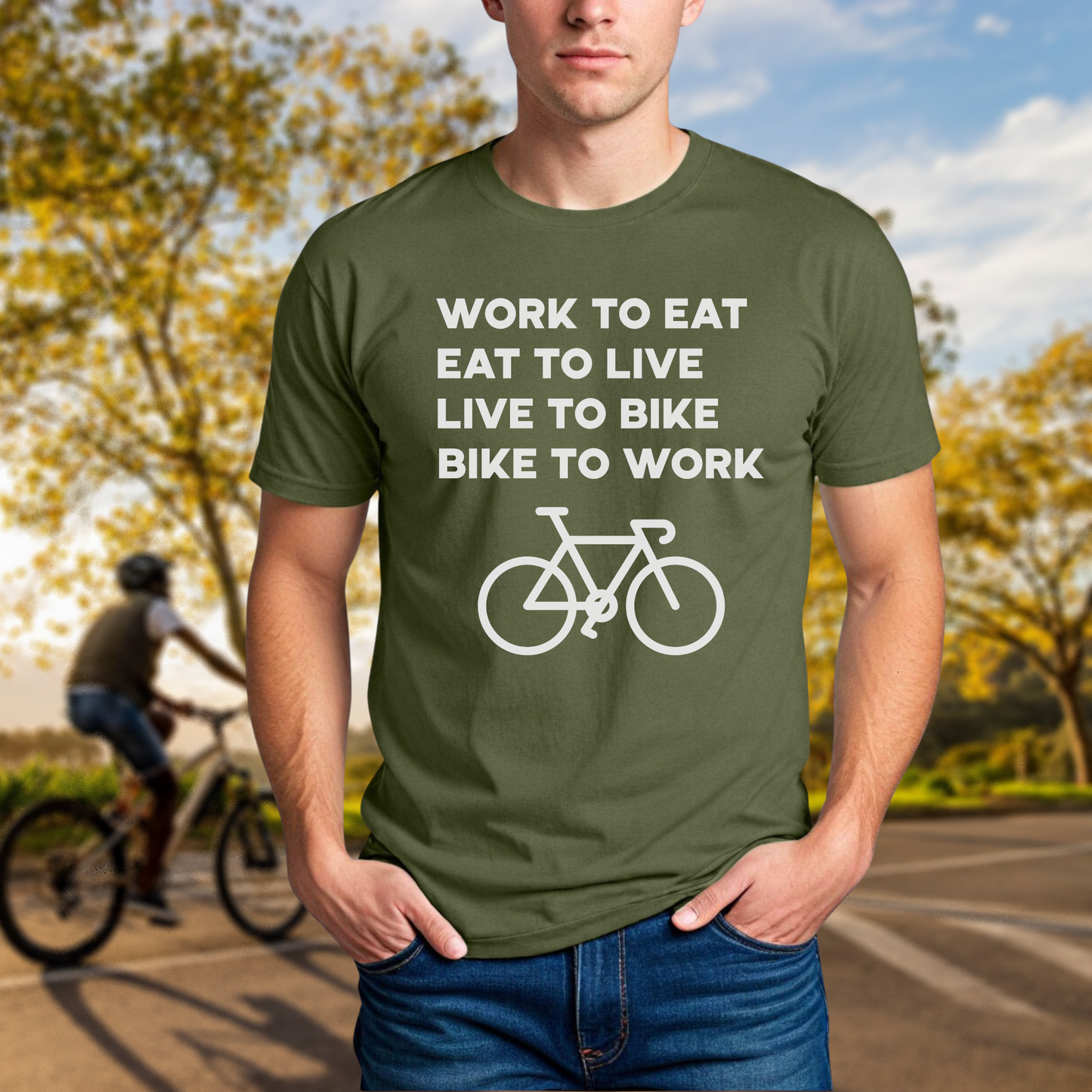 Work to Eat - Eat to Live - Live to Bike - Bike to Work - Chainline Collective