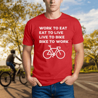 Work to Eat - Eat to Live - Live to Bike - Bike to Work - Chainline Collective